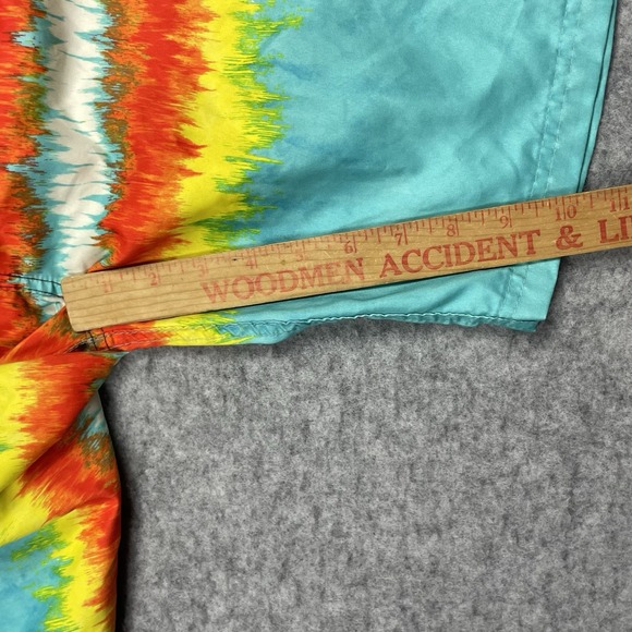 Zero Exposure Swim Trunks Boys Blue Gradient XL - 18/20 Lined Swimming Shorts - Picture 4 of 9